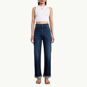 3x1 Claudia Extreme High-Rise Straight Jeans